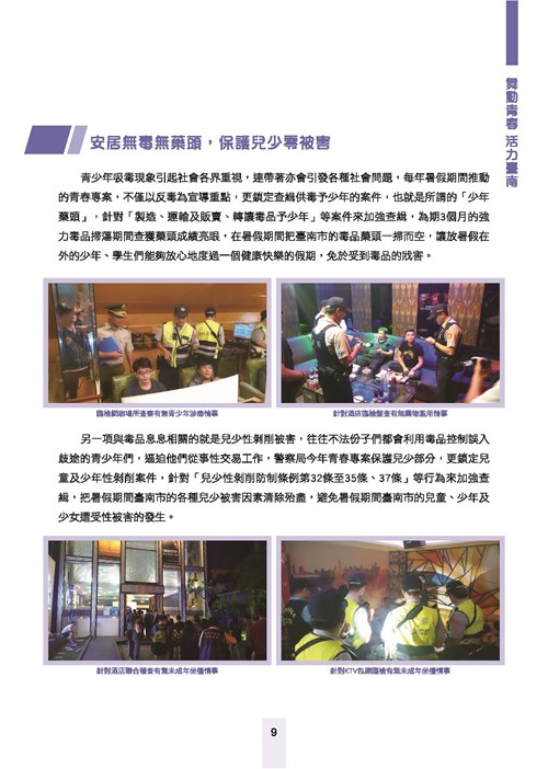 舞動青春活力台南-臺南市青春專案八年成果專輯第11頁內容