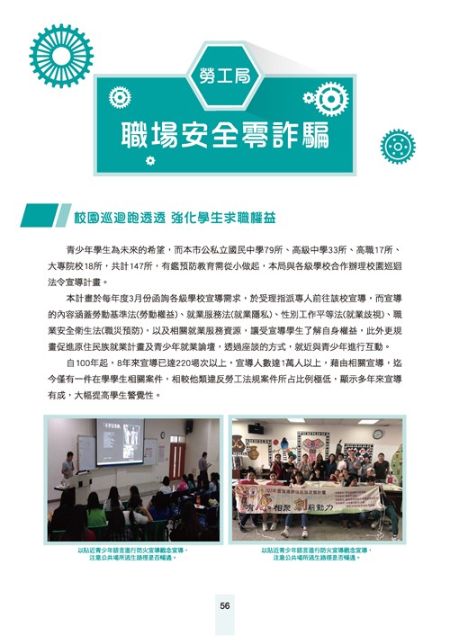 舞動青春活力台南-臺南市青春專案八年成果專輯第58頁內容