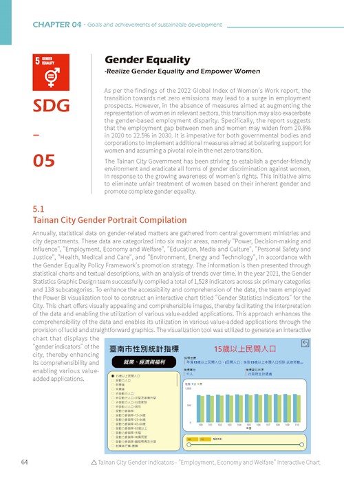 Tainan City Sustainable Development Goals第69頁內容