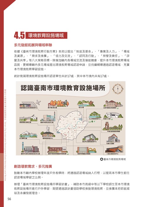 2021臺南市永續發展目標自願檢視報告第60頁內容
