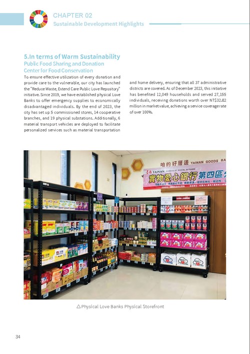 2023 Tainan City Sustainable Development Goals Voluntary Local Review第39頁內容