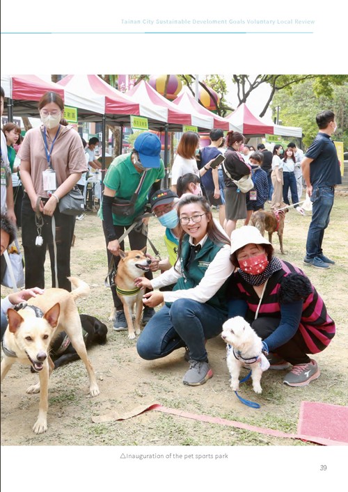 2023 Tainan City Sustainable Development Goals Voluntary Local Review第44頁內容