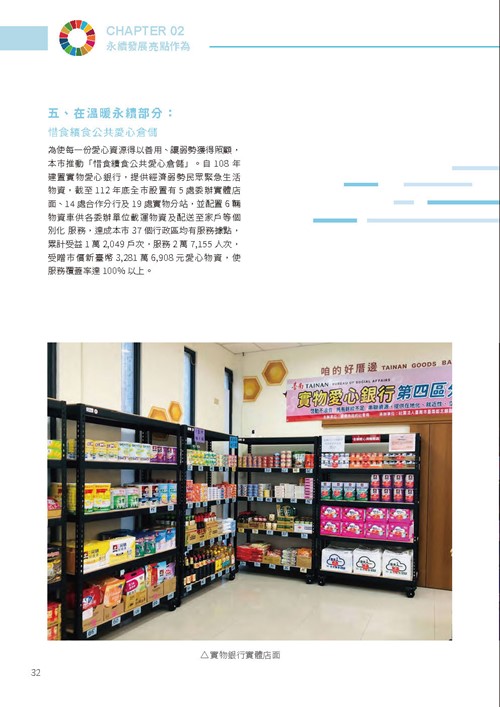 2023臺南市永續發展目標自願檢視報告第37頁內容