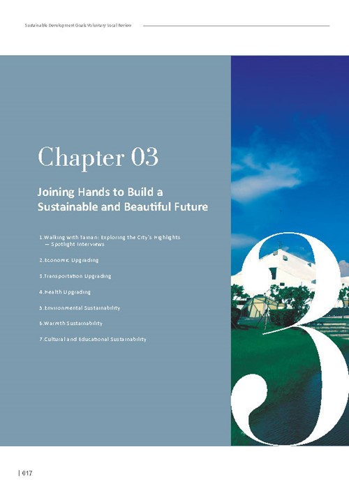 2024 Sustainable Development Goals Voluntary Local Review第19頁內容