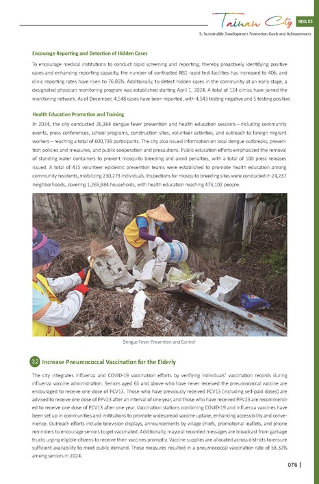 2024 Sustainable Development Goals Voluntary Local Review第78頁內容