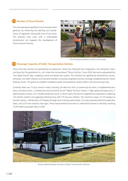 2024 Sustainable Development Goals Voluntary Local Review第125頁內容