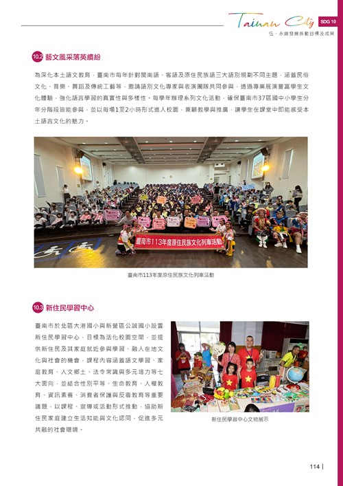 2024臺南市永續發展目標自願檢視報告第116頁內容