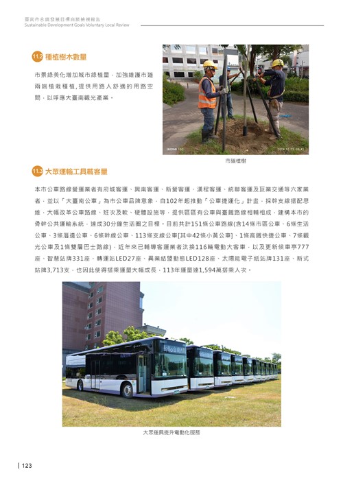 2024臺南市永續發展目標自願檢視報告第125頁內容