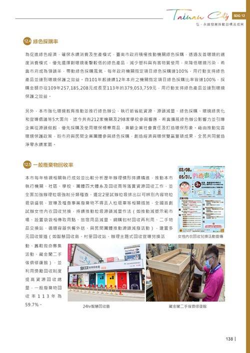 2024臺南市永續發展目標自願檢視報告第140頁內容