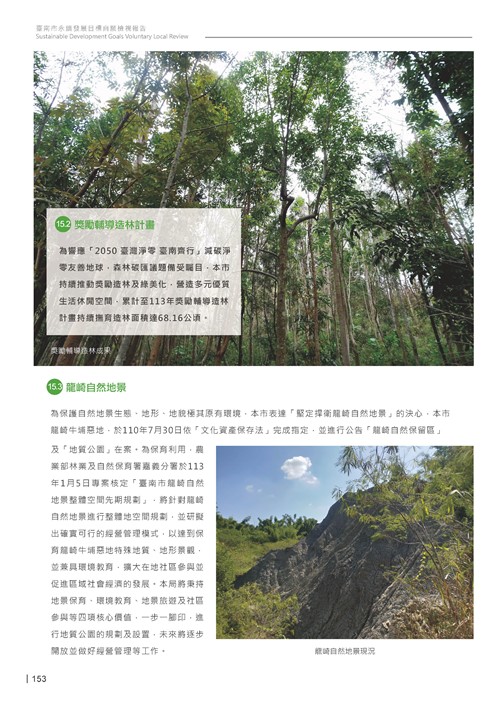2024臺南市永續發展目標自願檢視報告第155頁內容